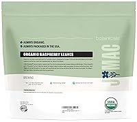 Vista 9 de J Mac Botanicals, Hoja de frambuesa roja orgánica, té de hierbas (bolsa de 16 onzas, más de 200 tazas) hoja seca cortada y tamizada