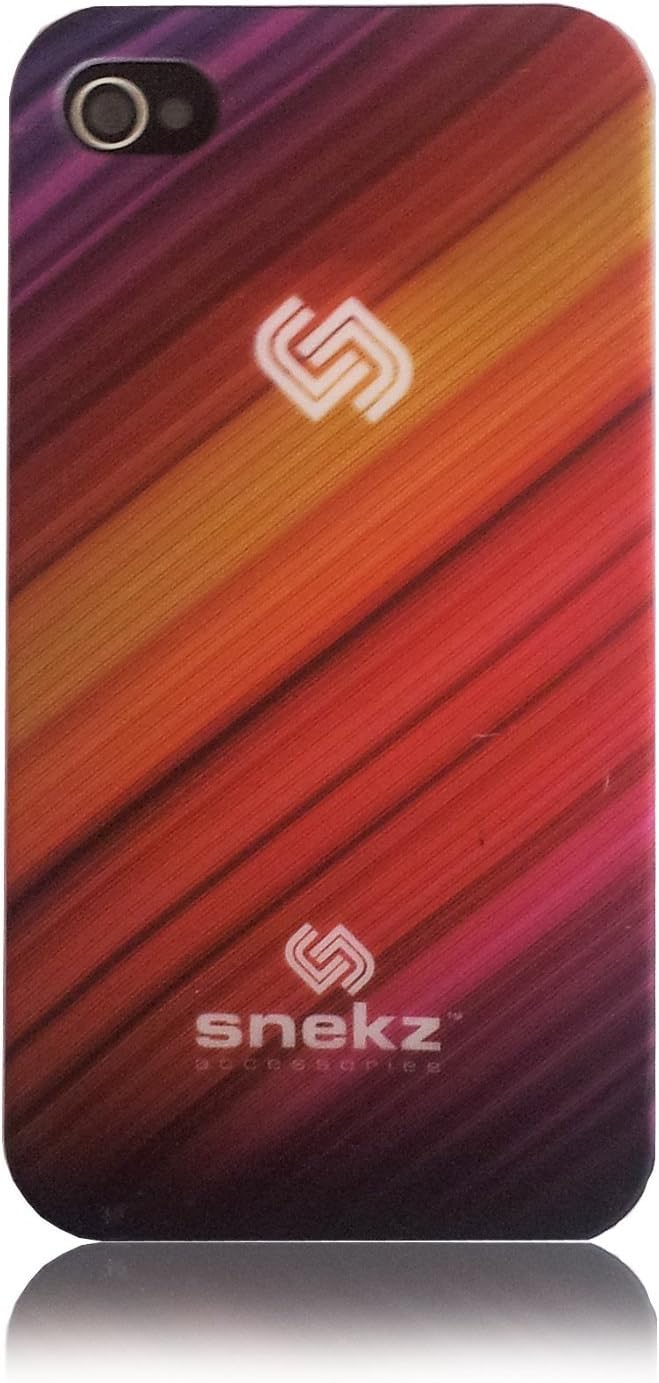 Snekz Hard Matte Case for iPhone 4/4S - Light Beems One