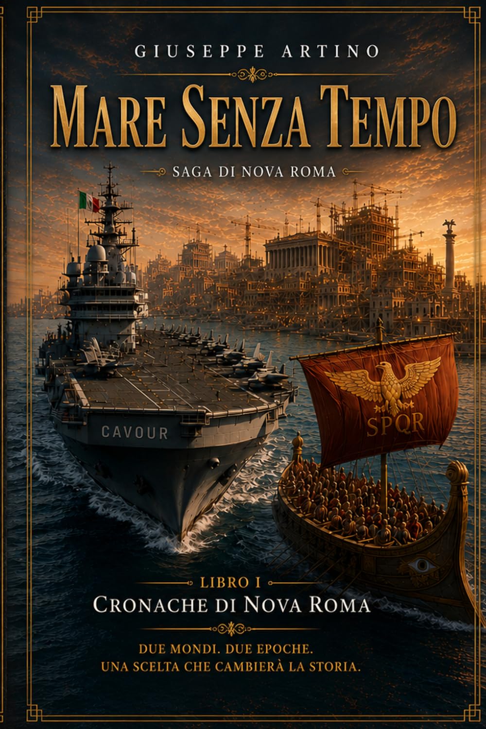 MARE SENZA TEMPO: Saga di Nova Roma libro I - Cronache di Nova Roma
