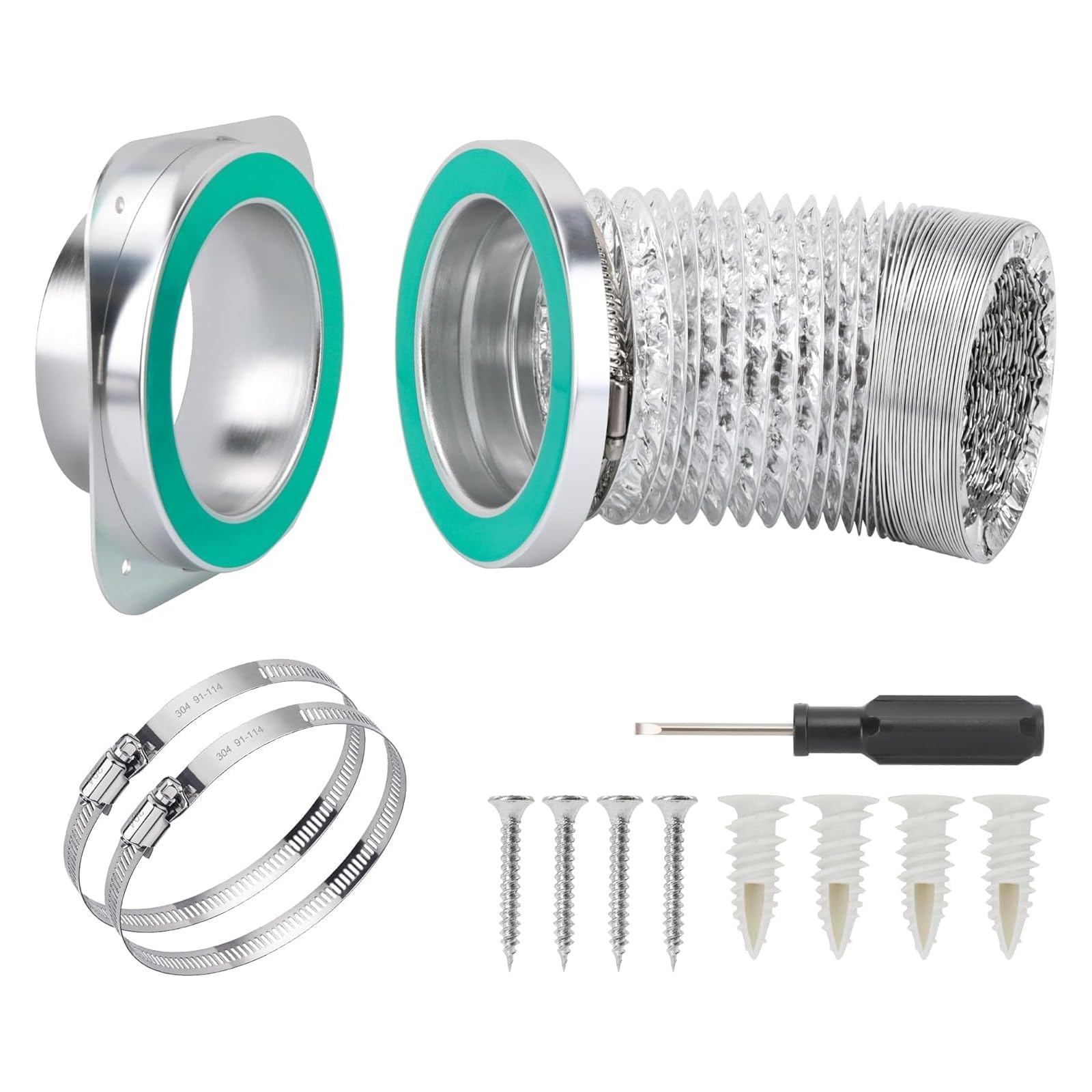 Magnets Dryer Vents Connectors Magnets Coupling Auto Alignment Dryers Ventilation Port Exhaust Fireproofs