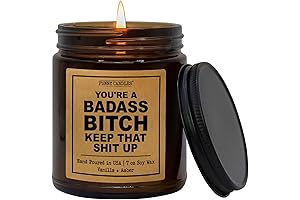 Badass Bitch Candle: Empowering Gift for Women