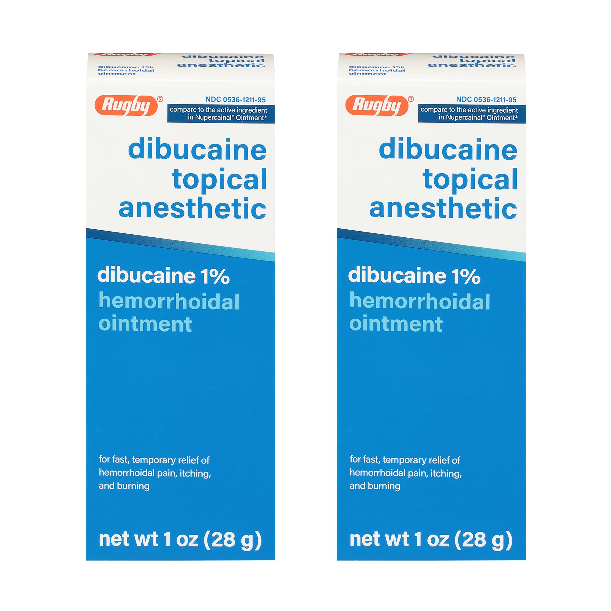 Rugby Dibucaine 1% Ointment