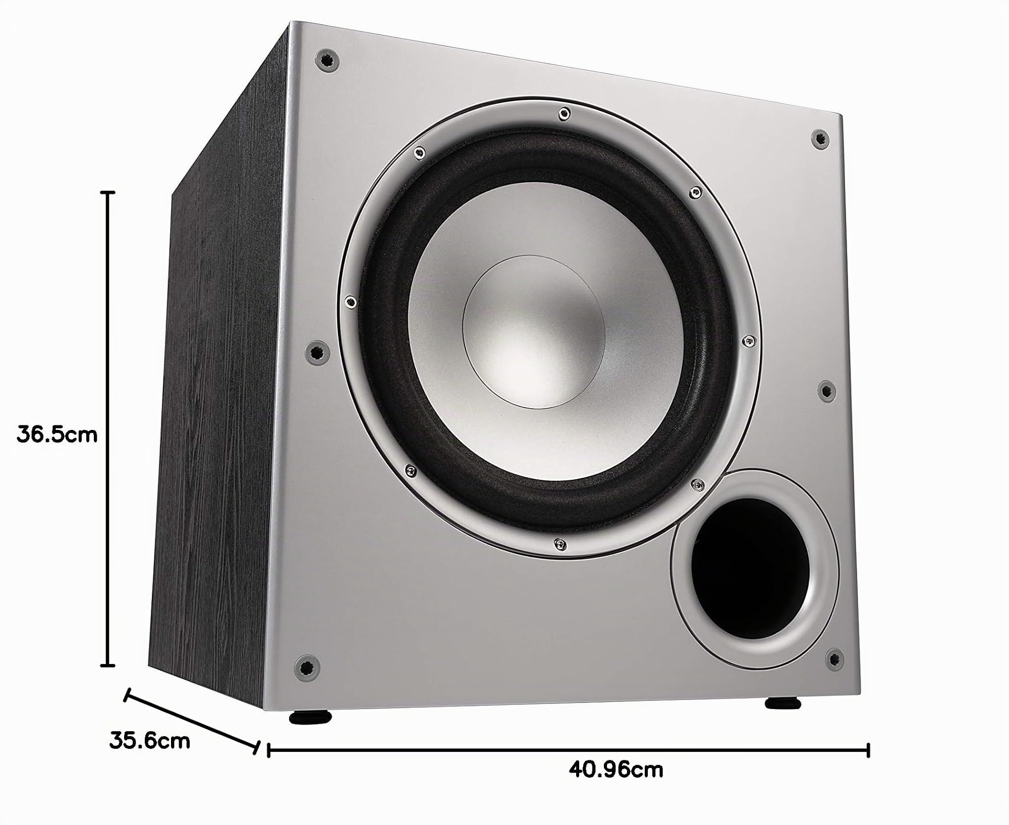 POLK AUDIO PSW10E - Subwoofer attivo per sistemi audio e musica, 100 Watt, 25,4 cm
