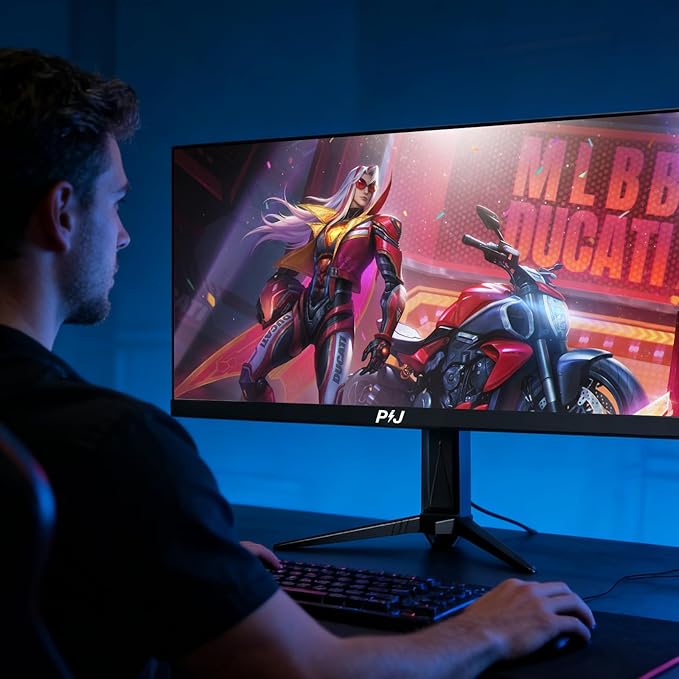 Monitor Gaming 34 pulgadas UltraWide 1440p IPS 165Hz miniatura 7