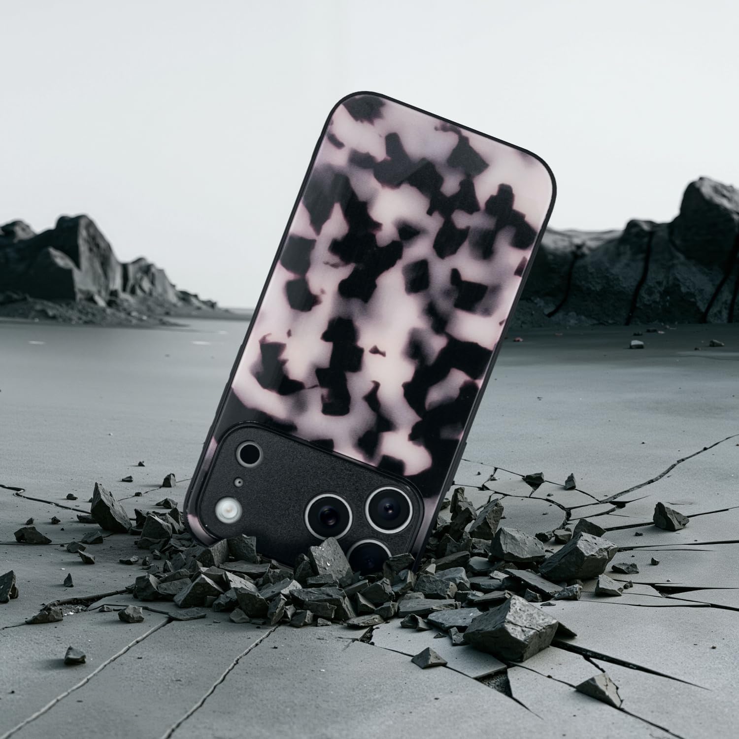 Phone Case for iPhone 17 Pro Max,[Compatible with Magsafe][Full Camera Protection], Tortoise Shell Shockproof Protective Phone Cover for Women, Fashion Slim Lightweight Magnetic Case Black - Image 7