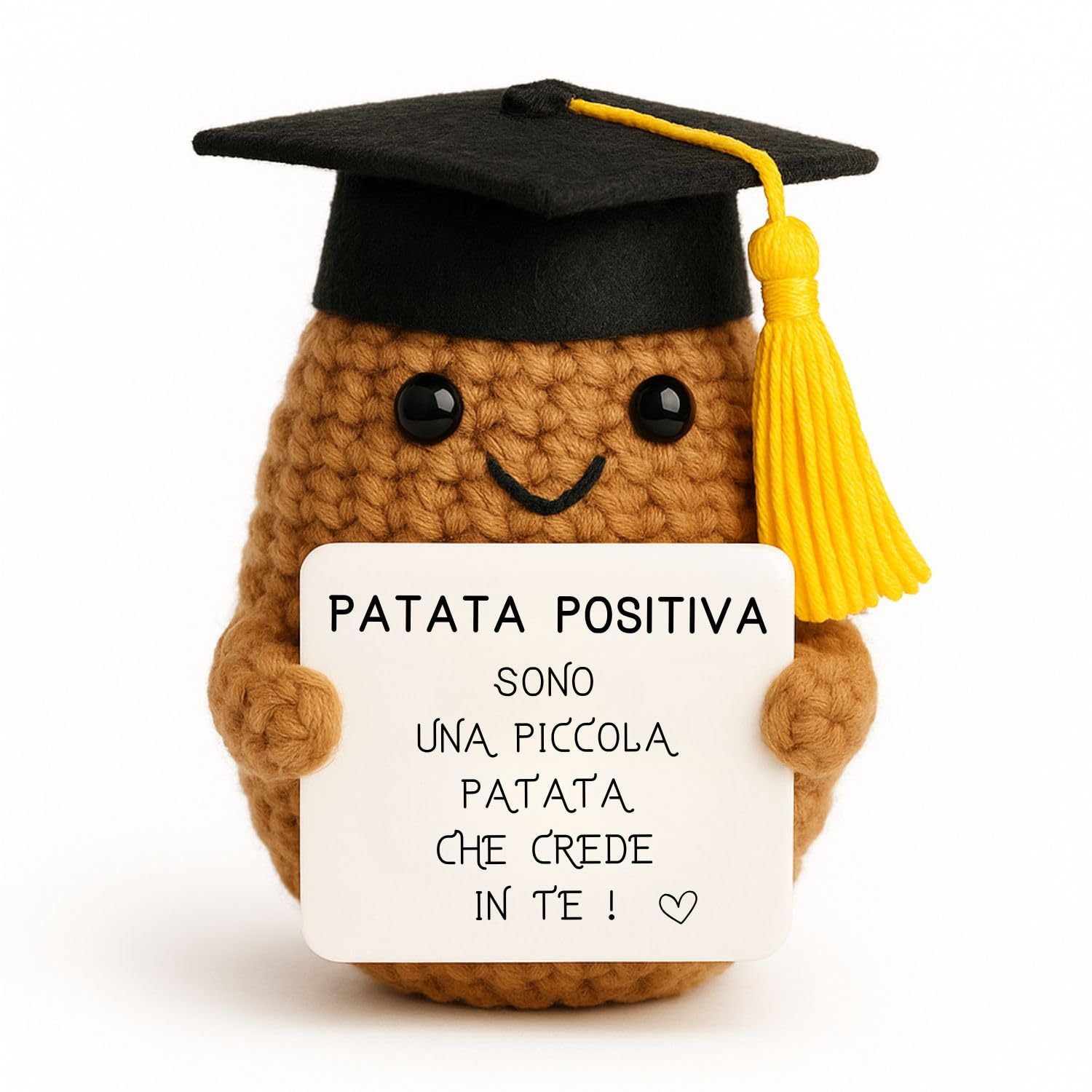 Patata Studiosa© | Idea Motivazionale Studente | Regalo Originale Allievo | Focus Scuola Esame Diploma | Festa Laurea Studio | Bambina Ragazza | Ufficio Classe Stanza | Coach Professore Motivazione