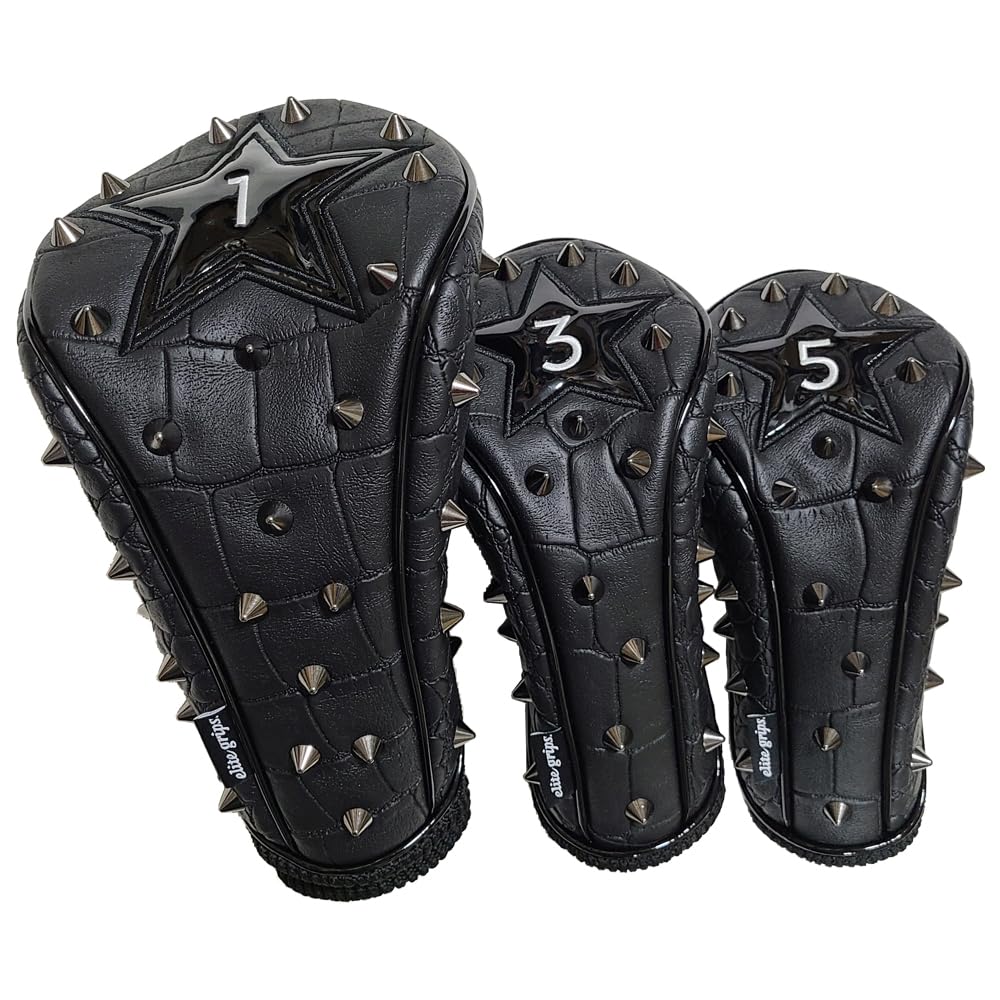 Amazon.co.jp: ELITE GRIPS エリートグリップ ゴルフ ヘッドカバー 7点 