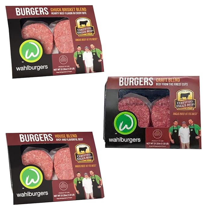 Buy Wahlburgers Variety Pack Fresh Angus Beef House Blend Angus
