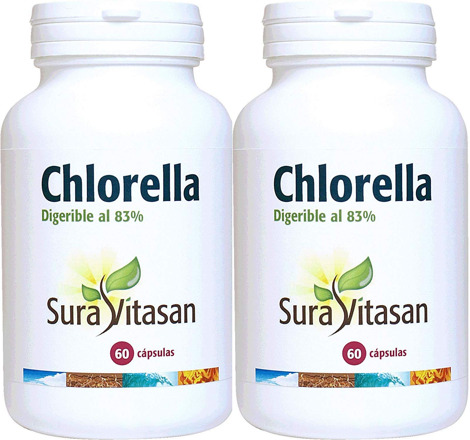 Chlorella 455 mg60 cápsulas (Pack 2 u.)