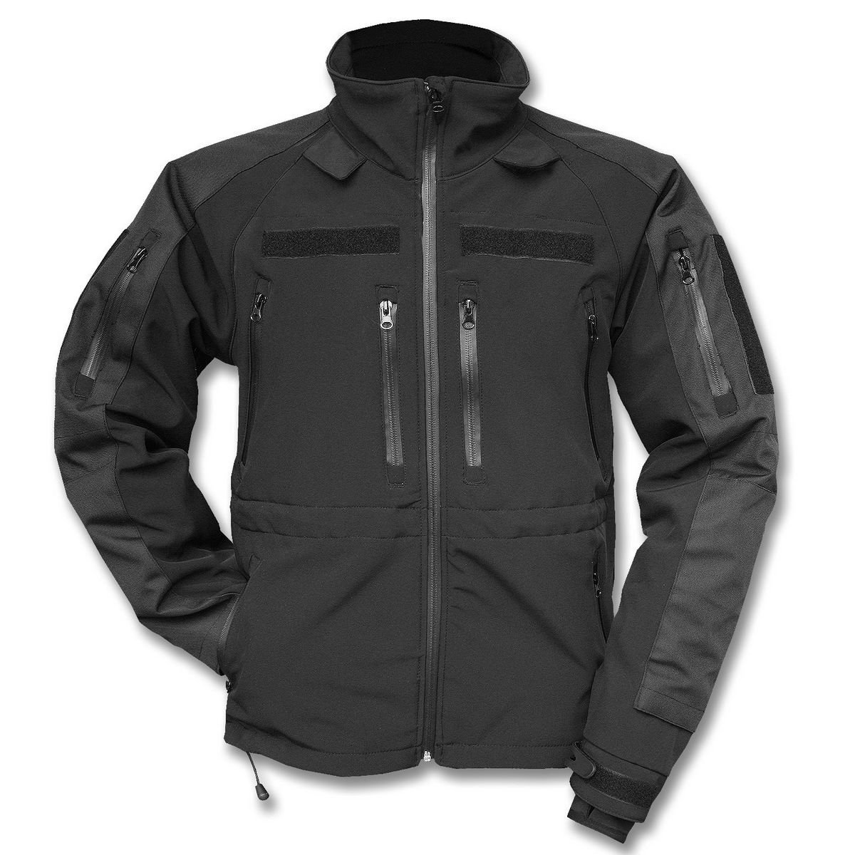Mil-Tec Giacca Softshell Prof.Nera Unisex-Adulto