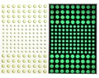 DUOFIRE 3D Domed Glow in The Dark Dots Wall or Ceiling Stickers, Glowing Ultra Bright Dots of 336Pcs,Perfect for Kids Bedding Room or Birthday Gift,Beautiful Wall Decals and Ceiling Decors