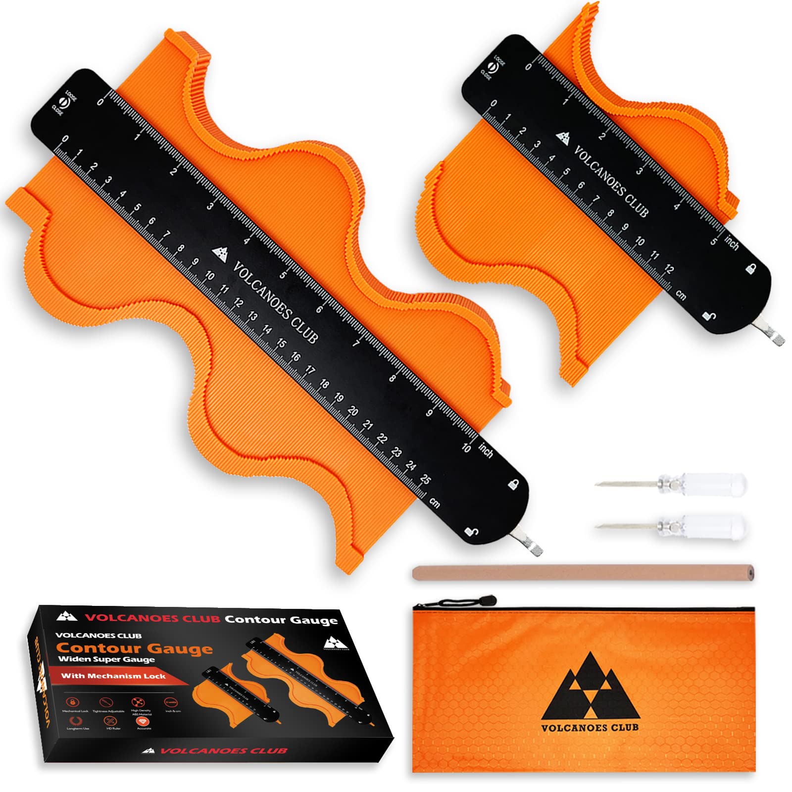 Volcanoes Club Super Gauge Shape And Outline Tools 10 5 | Desertcart KUWAIT