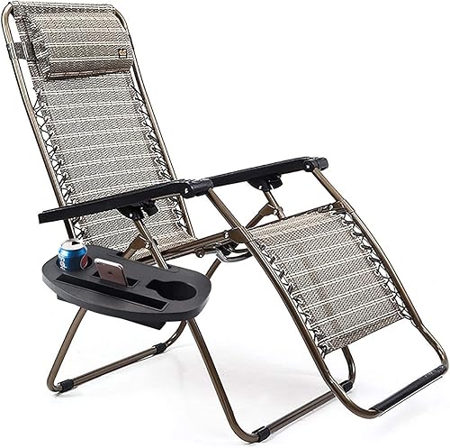 Miniatura 5 de Bandeja para silla de gravedad cero, paquete de 2 portavasos versión mejorada para silla de gravedad cero, mesa de silla de utilidad con clip para