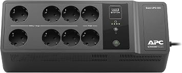 APC Back-UPS - BE650G2-GR - UPS 650VA, Black, (8 Outlets, Surge Protected, 1 USB Charging Port)
