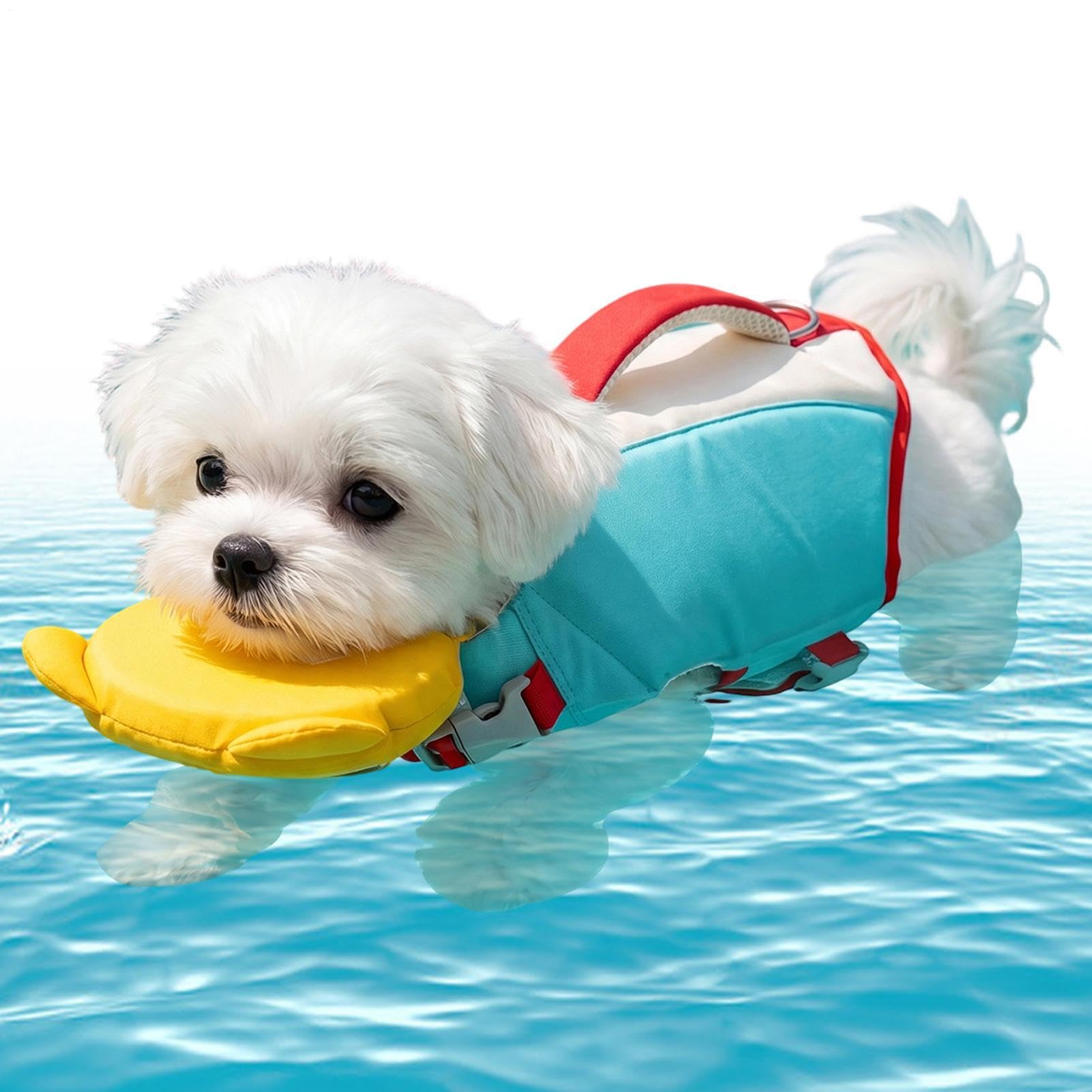 Gilet de sauvetage pour chien, haute flottabilité, respirant, pour chiot | Gilet de sauvetage pour parents, entraîneurs, bateaux, voile, pêche, kayak, canoë