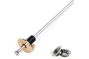 Mr. Pen Precision Woodworking Marking Gauge (2 Blades, Laser Engraved Graduations, Solid Brass Face)