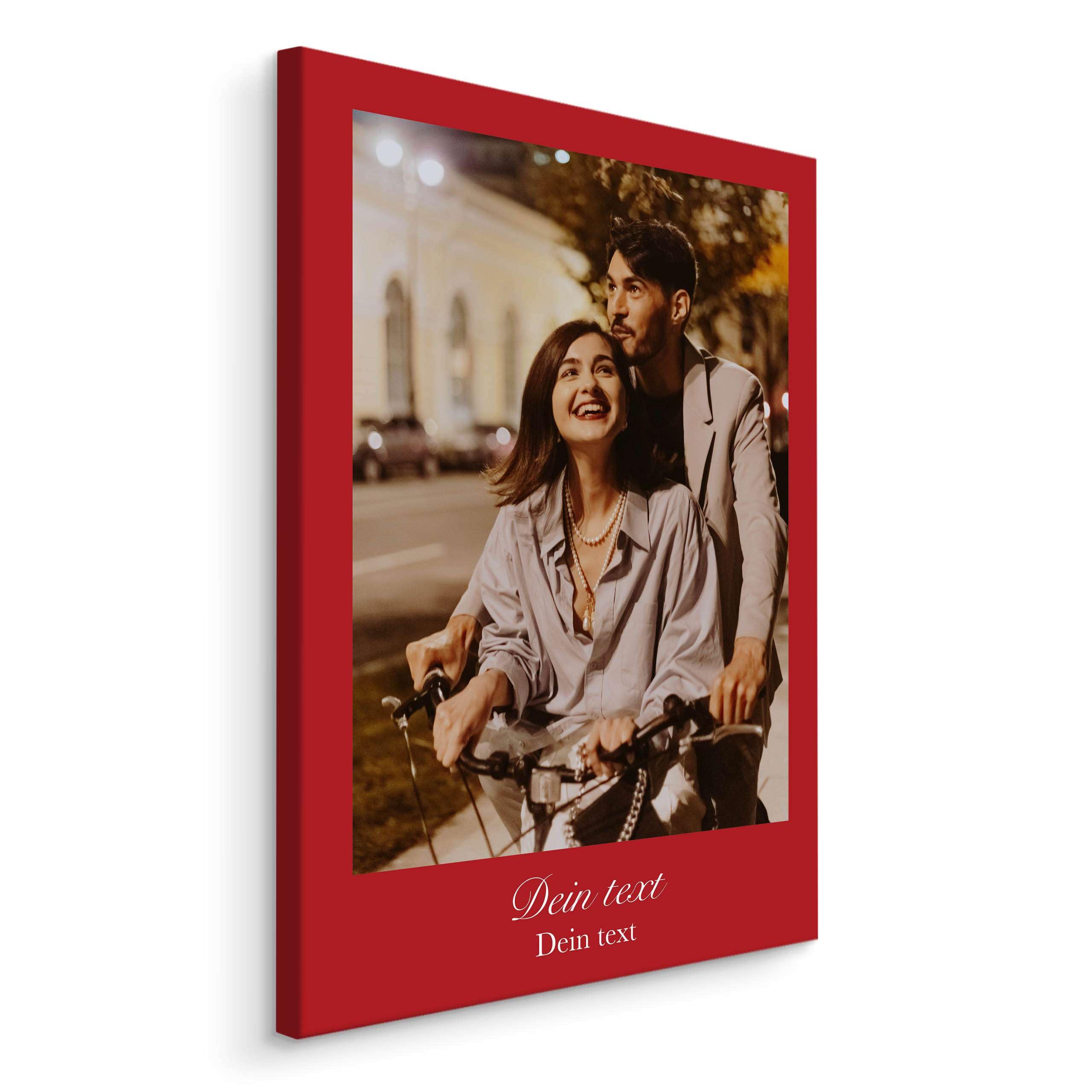 Muralo Personalisierte Leinwand mit eigenem Bild, Wandbild - 120x80 cm | Foto-Leinwandbild, hochauflösender Druck, lebendige Farben - ideal für Wohnzimmer und Schlafzimmer, Ein Geschenk fürs Leben