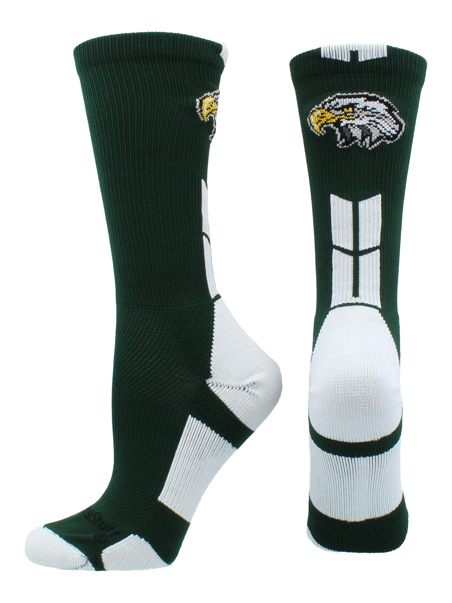 madsportsstuff basketball logo athletic crew socks