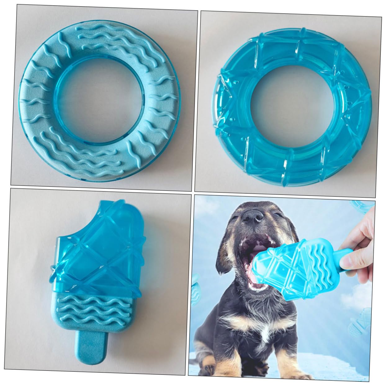 BESPORTBLE 8 Stück Kauspielzeug Für Welpen Kauspielzeug Für Welpen Für Eiswürfel Hundespielzeug Zahnspielzeug Für Hunde Gefrierbares Zahnspielzeug Für