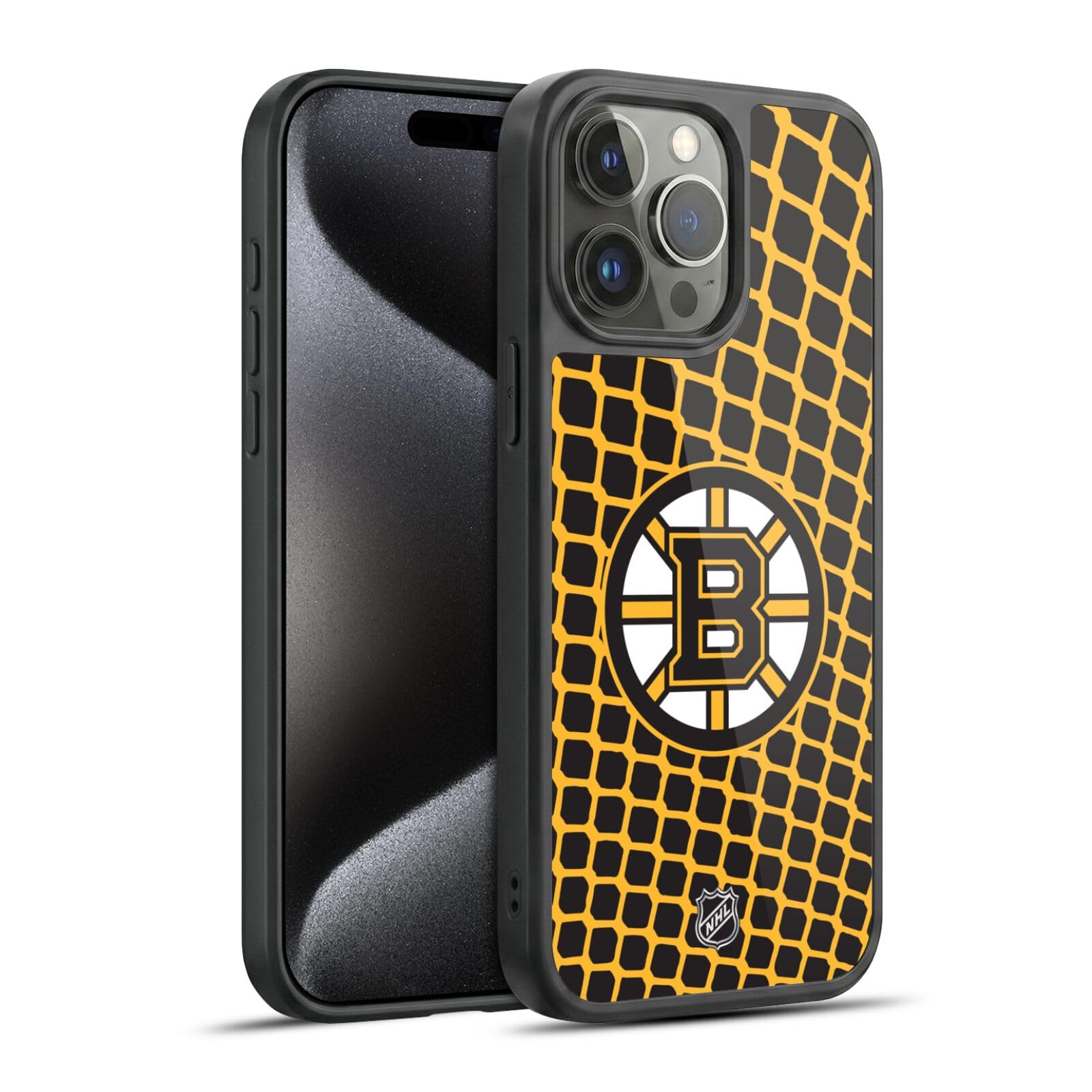 Coque NHL Boston Bruins iPhone 15 Pro Max au stade comme au bureau - 8