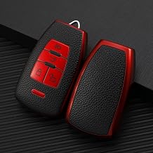Leather TPU Car Remote Key Fob Cover Case Holder Protector, for Baic BJ40 Plus EX5 EU5 EC5 BJ80 D50 DJ80 Keychain Accessories