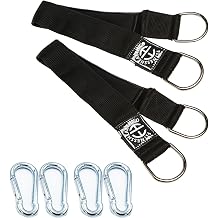 Fitness Health Fitness Gym Strap Workout - Extension for Suspension Training - Battle Rope Pole/Wall Anchor Attachment - Exercise Indoor/Outdoor Ground Workout Kit