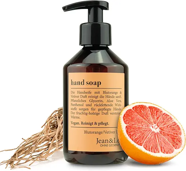 Jean & Len Handseife Blutorange & Vetiver - Aesop Seife für sanfte Reinigung, 250 ml