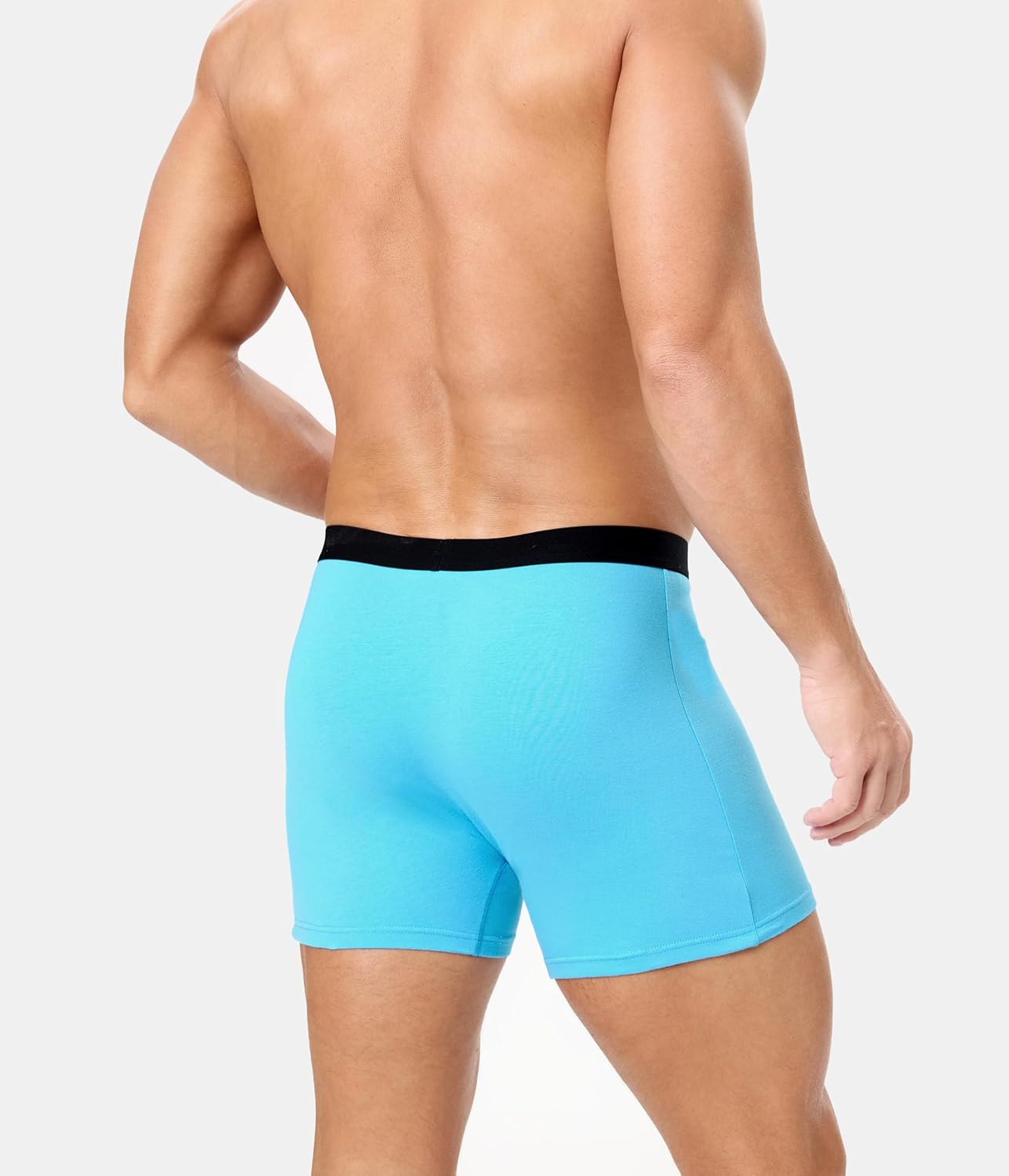 Men's Incontinence Underwear, Heavy Absorbent Washable Leak-Proof Reusable Boxer Brief 3 Pack (Multicolor01, Large) - Image 8