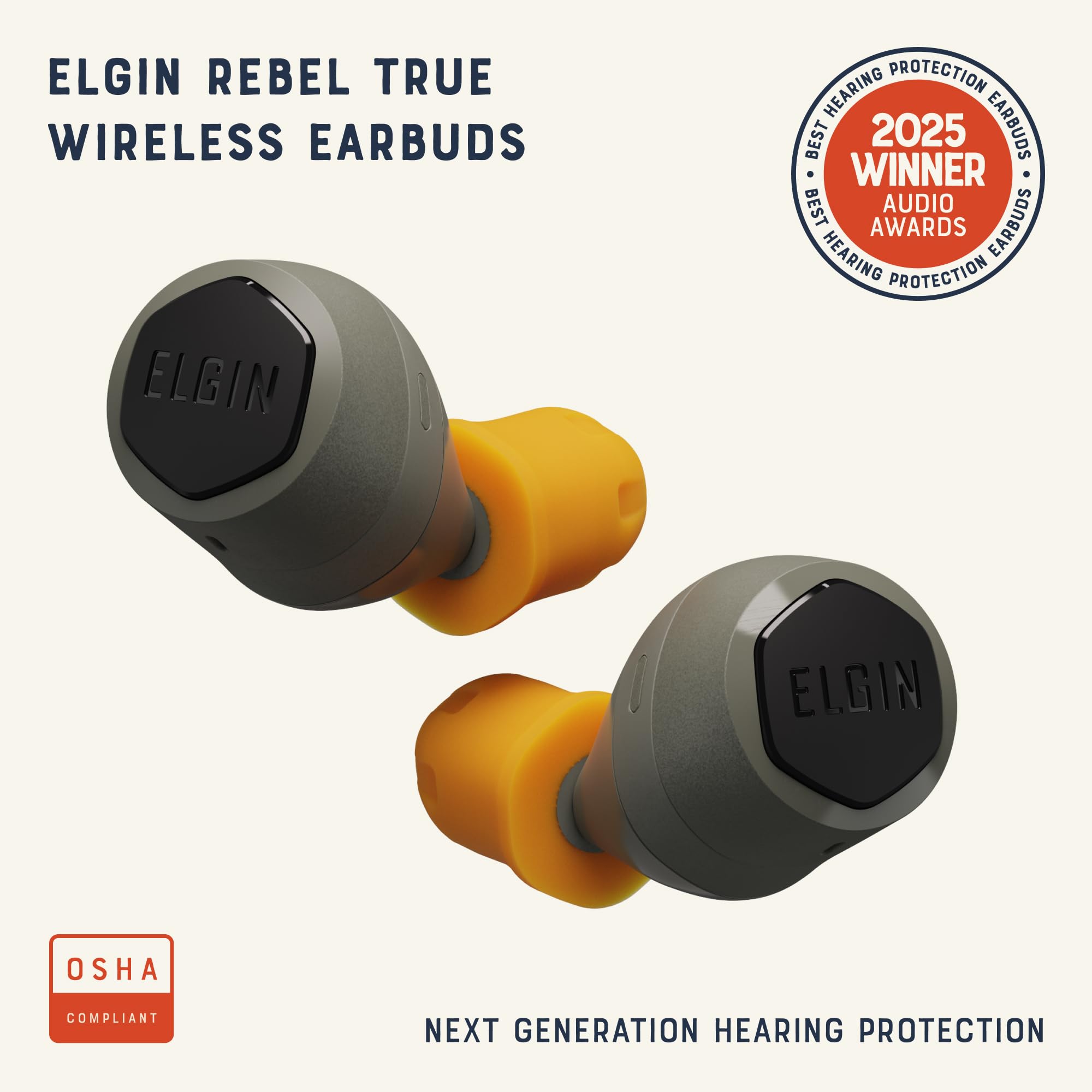 Elgin Rebel True Wireless Earbuds Noise Reduction 31 dB - Dettaglio