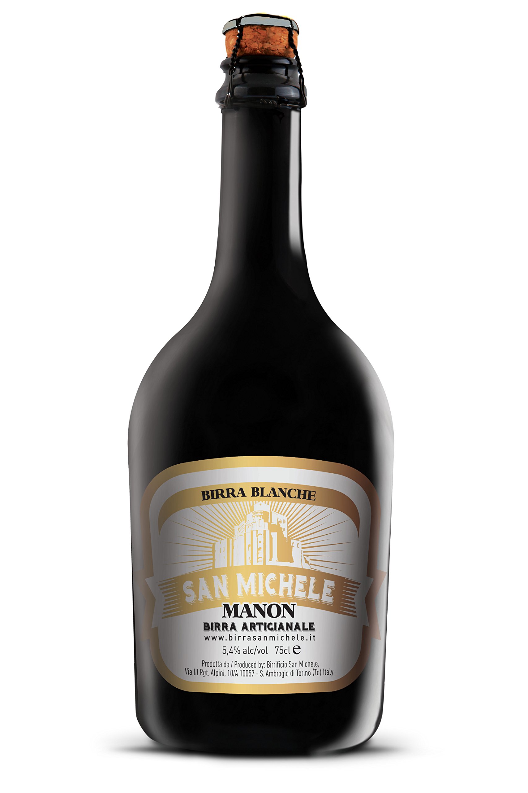 Birra Artigianale San Michele "Manon" - Stile Blanche - alc. 5,4% Scatola 6x0,75L.