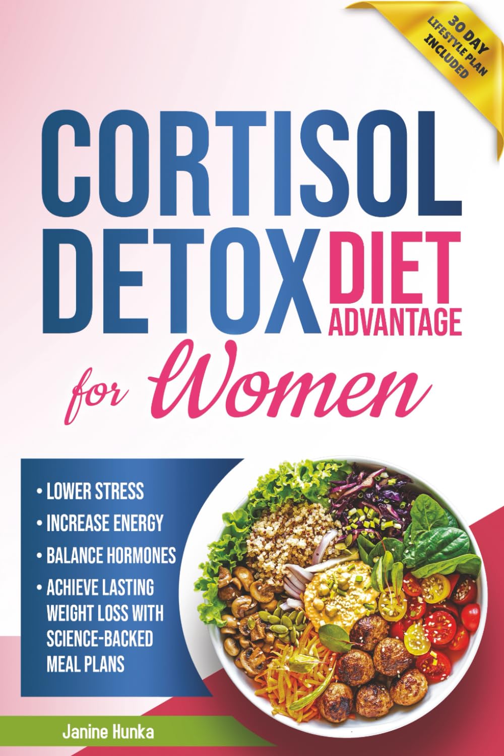 Cortisol Detox Diet Advantage for Women: Lower Stress, Increase Energy, and Balance Hormones to Achieve Lasting Weight Loss with Science-Backed Meal Plans: 2 (Longevity Advantage)