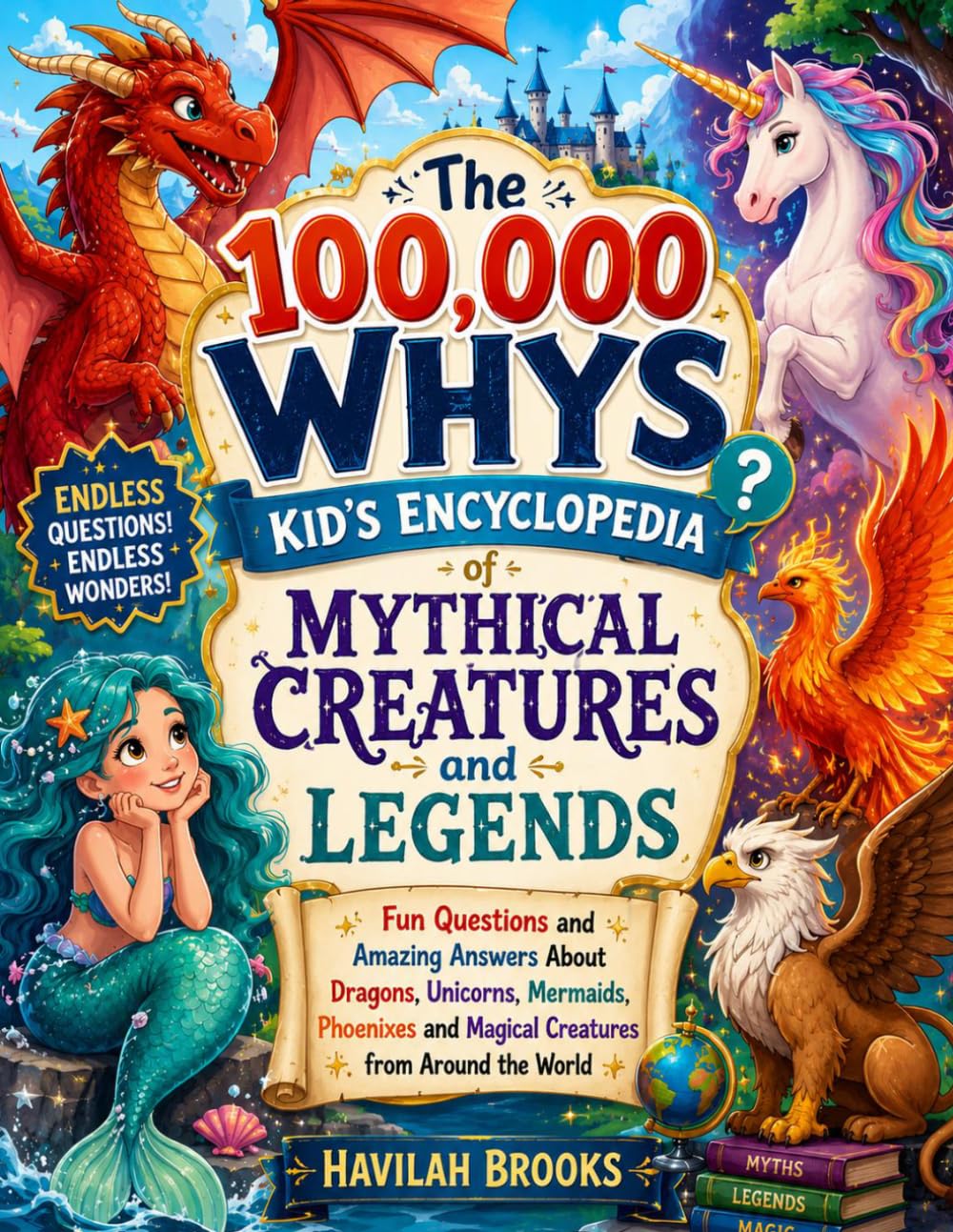 The 100,000 Whys Kid’s Encyclopedia of Mythical Creatures and Legends: Fun Questions and Amazing Answers About Dragons, Unicorns, Mermaids, Phoenixes and Magical Creatures from Around the World