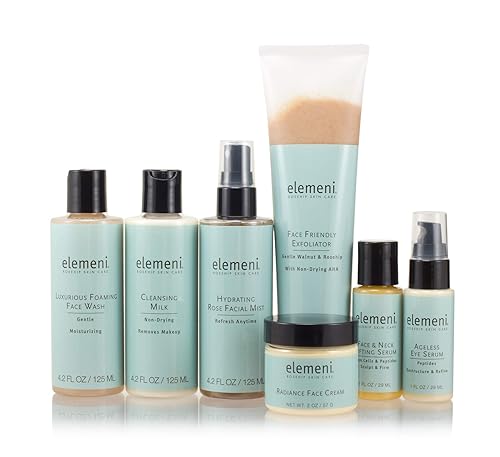 Miniatura 3 de elemeni - Suero de levantamiento facial y cuello, reafirma esculpe el cuello y el escote, antienvejecimiento, ácido hialurónico, DMAE, ácido alfa