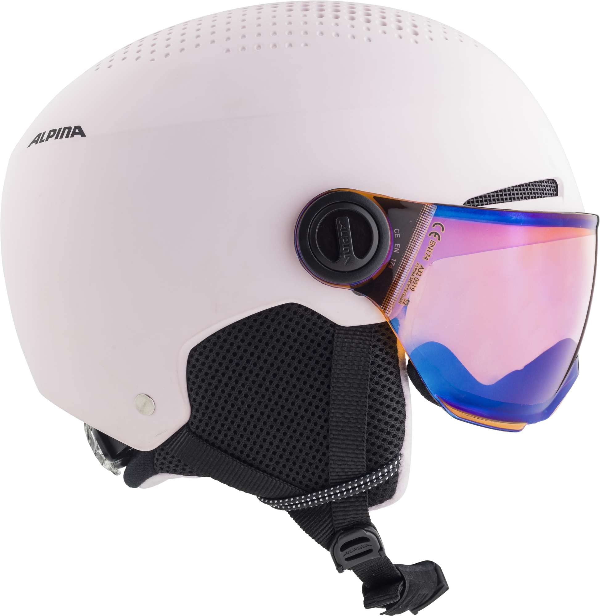 ALPINA ZUPO Visor Q-Lite Helm 2023 Rose Matt