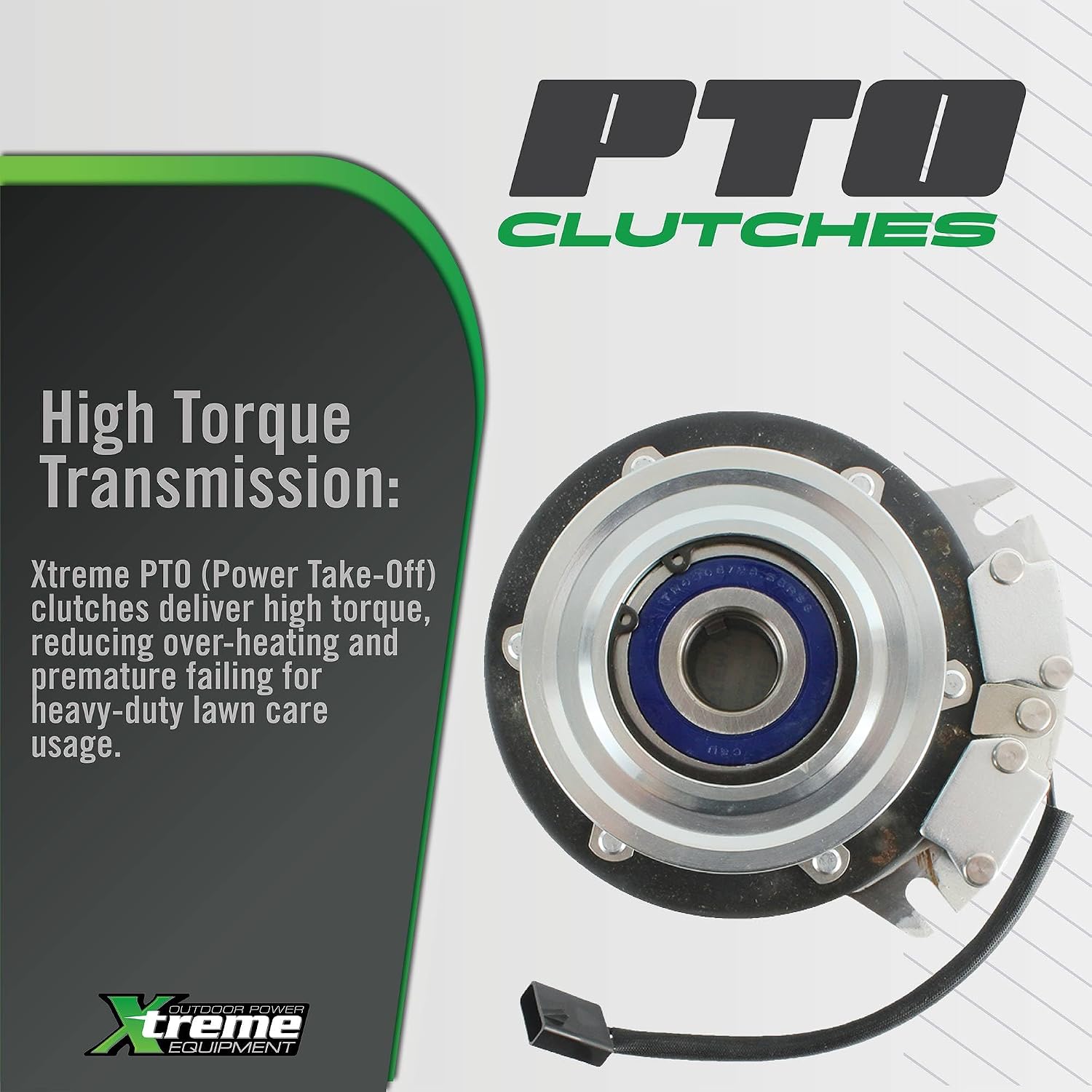Xtreme Outdoor Power Equipment X0416A PTO Clutch Compatible with/Replacement for Toro 110-5799, Warner 5218-160 1 1/8" ID, 4 11/16" Pulley Diameter, Counter Clockwise Rotation