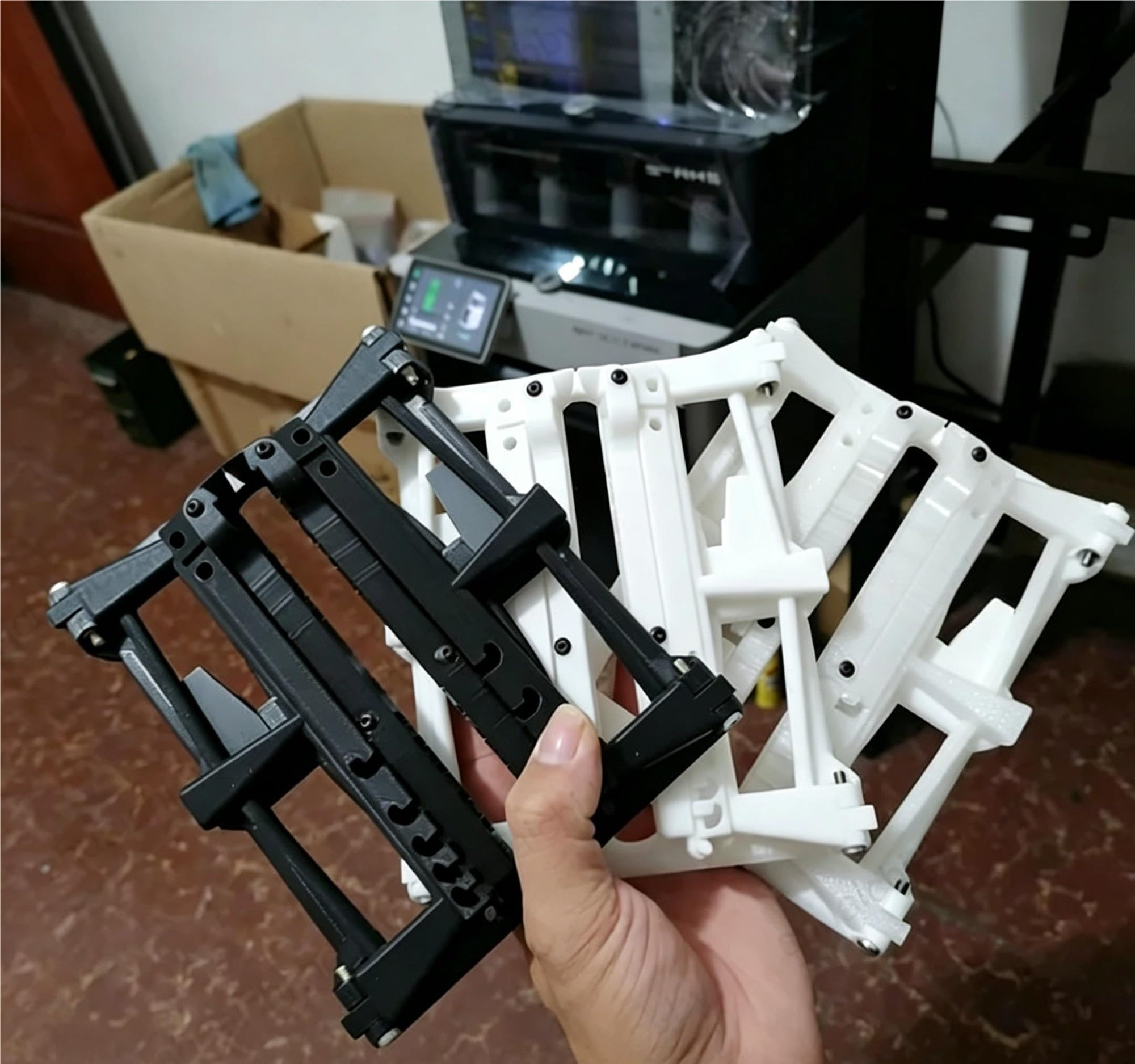 Soporte De Despegue Plegable Exterior Impreso 3D Material PLA