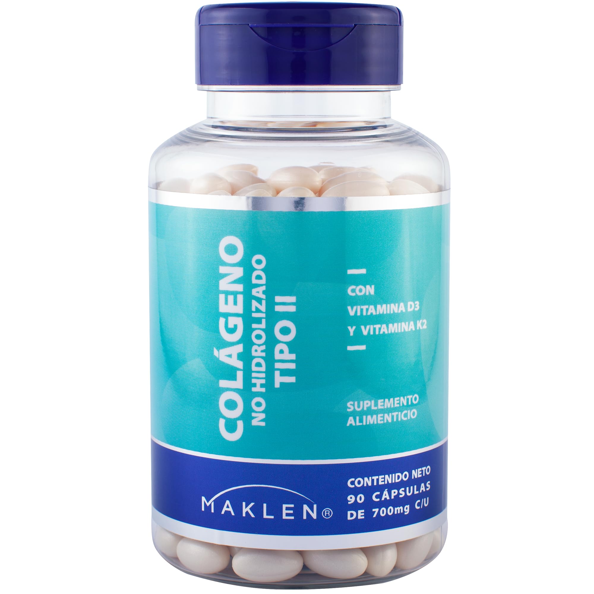 COLAGENO TIPO 2 UC II con VITAMINAS D3 y K2 | 90 Capsulas Softgels de ...