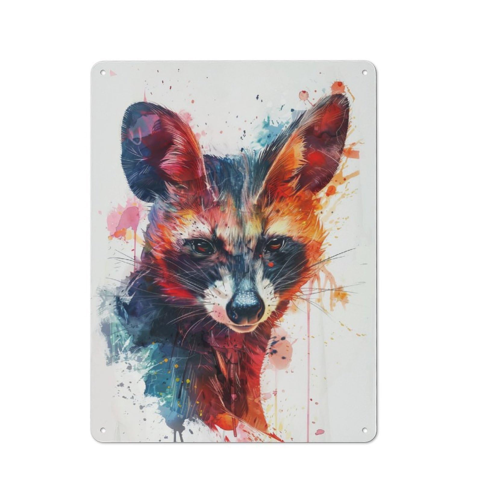 Retro Bandicoot Metal Gift Sign 40x30cm, Home Wall Decor for Flat, Dorm Room, Lounge Or Cafe