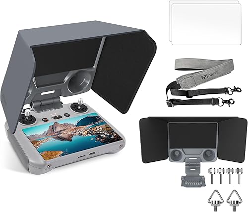 Miniatura 10 de FPVtosky RC 2 Controlador Sun Hood Cover para DJI Mini 4 Pro, DJI RC 2 Joysticks Protector para DJI Ari 3 Accesorios, Dji Mini 4 Pro Drone