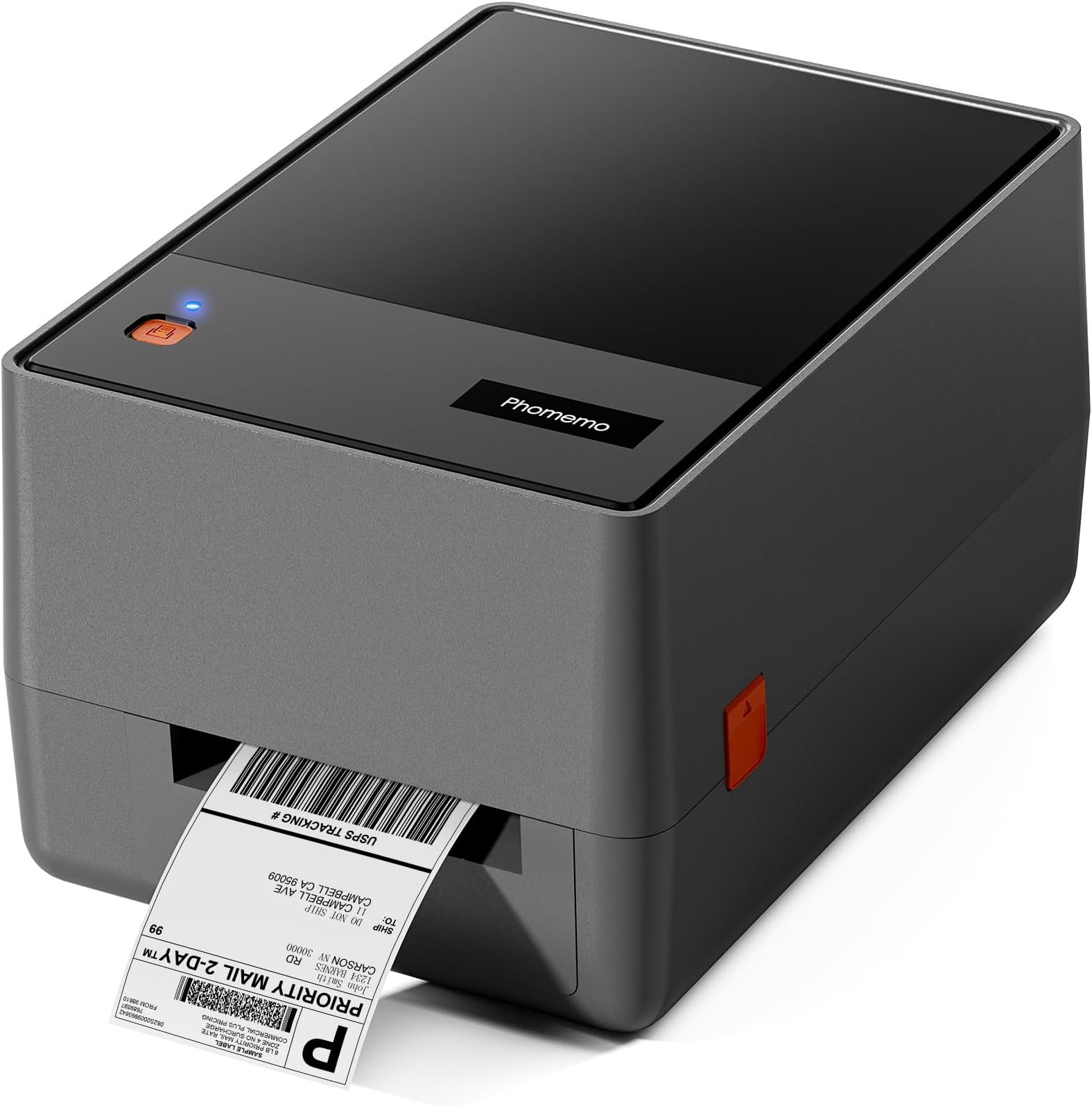 Phomemo T310-BT Thermal Transfer Printer, Bluetooth Thermal Printer 300 DPI Print Width 4 Inches, Shipping Label Printer for Barcode, Postage, Shipping Label, Compatible with Phone & PC
