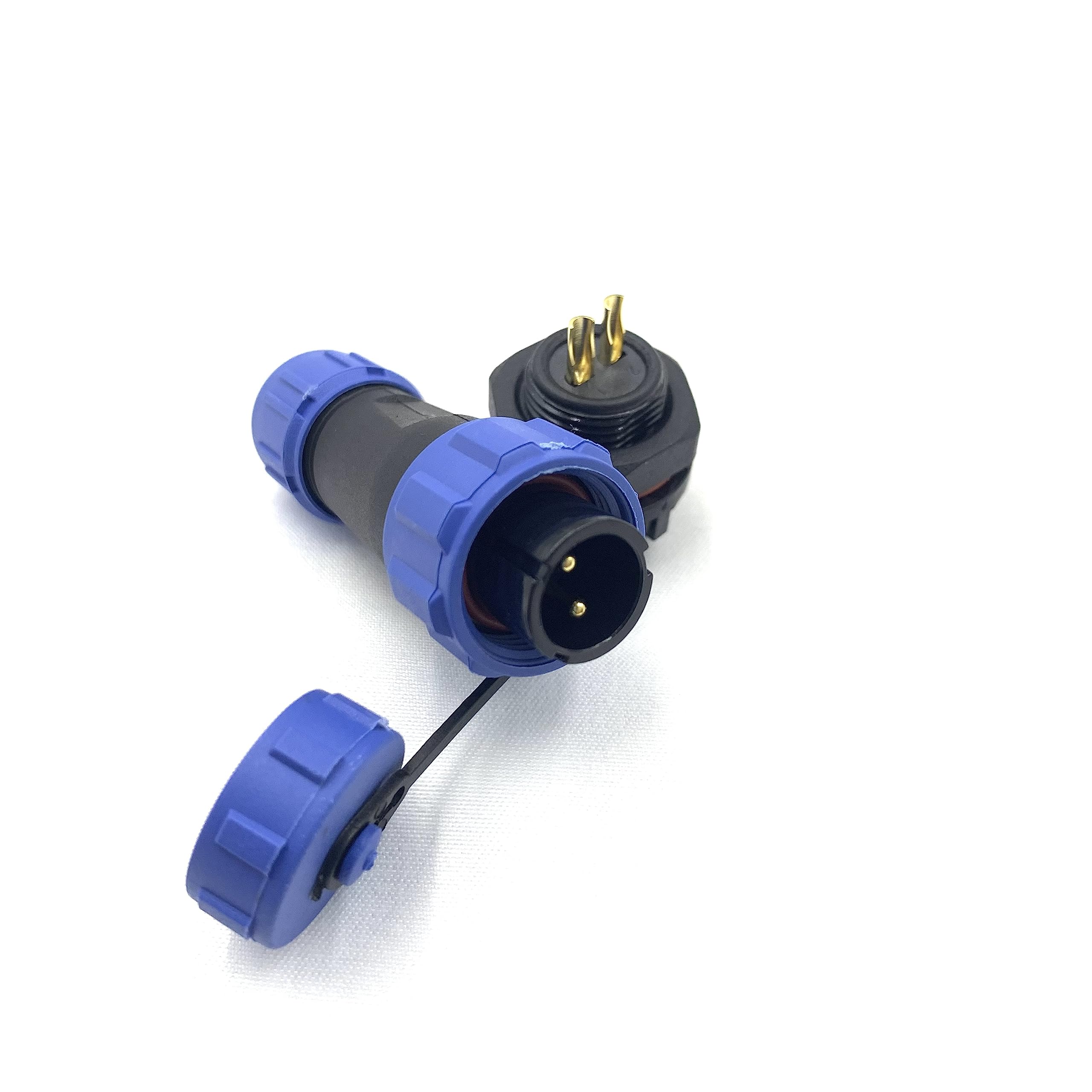 SP13 2 Poli Connettore Aeronautica IP68 Impermeabile 2 Pin Maschio Femmina 250V 13A
