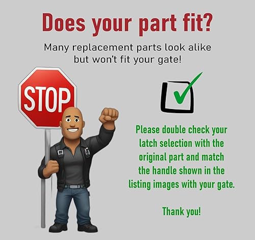 Miniatura 4 de Pestillo de repuesto para regalo y Carlson Gates (solo pestillo)