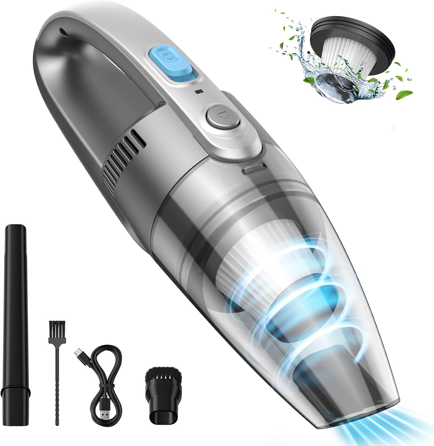 Oraimo Handheld Vacuum Cordless, Lightweight Hand Held Vacuuming