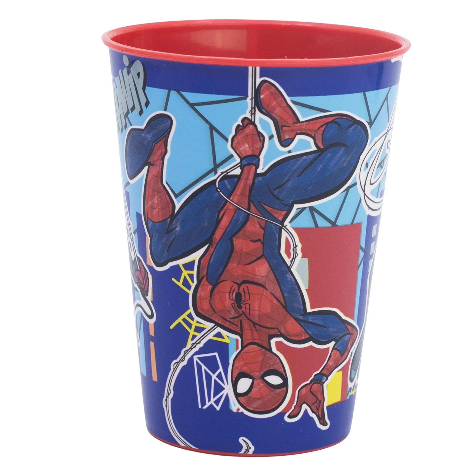 STOR Spiderman 260ml Reusable Plastic Kids Cup