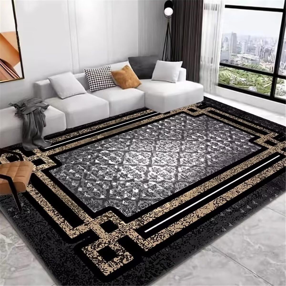 Tapis de canapé anti-salissure pour protéger le sol des taches du quotidien