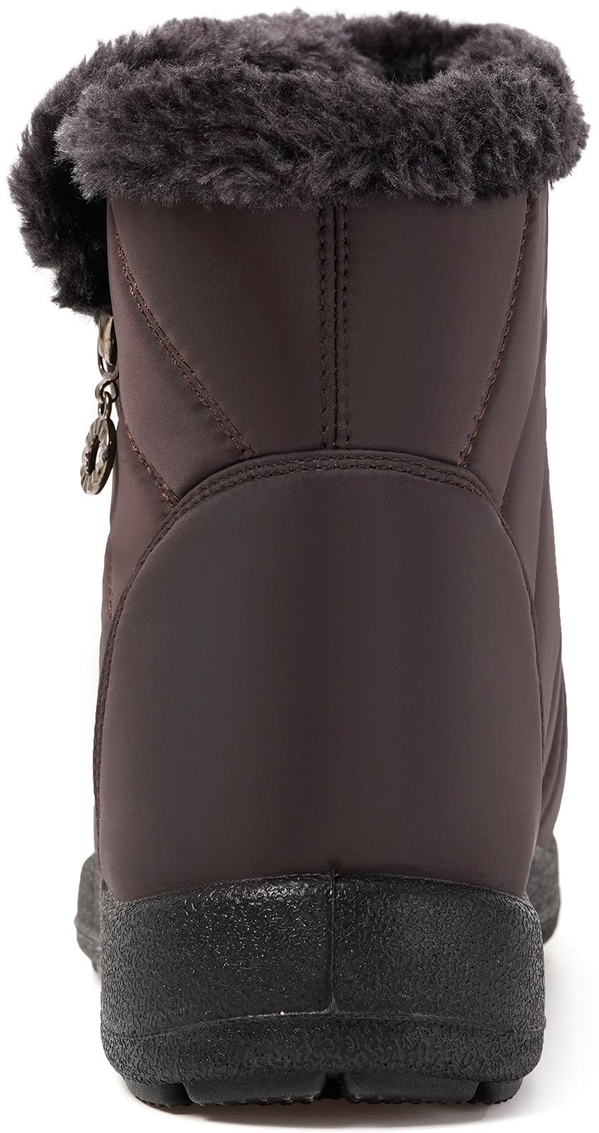 Hsyooes Stivali Donna Invernali Stivaletti Moda Stivali da Neve Foderato Caldo Scarpe da Inverno Impermeabili