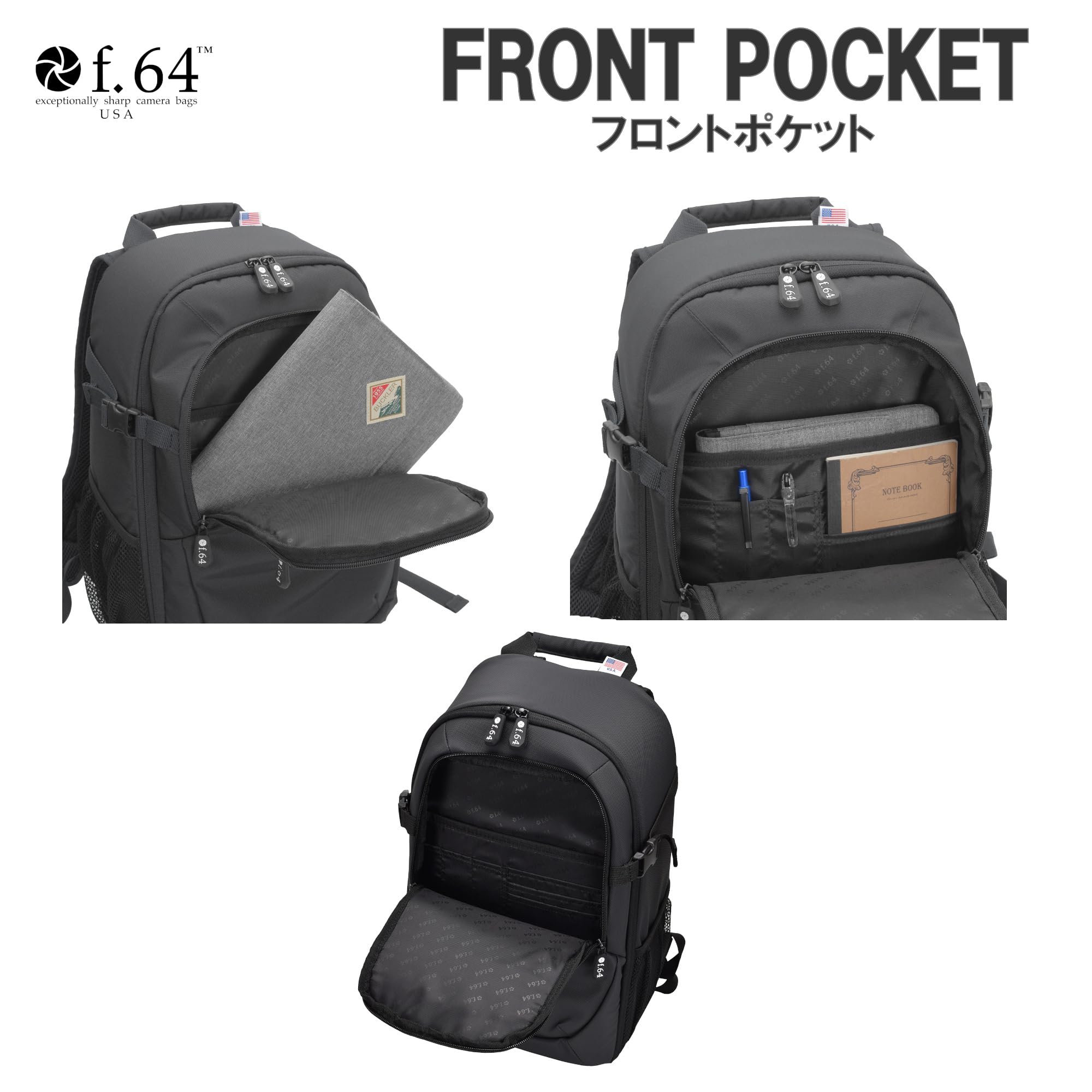 Amazon | f64 カメラバッグ カメラリュック カメラバックパック RKS 