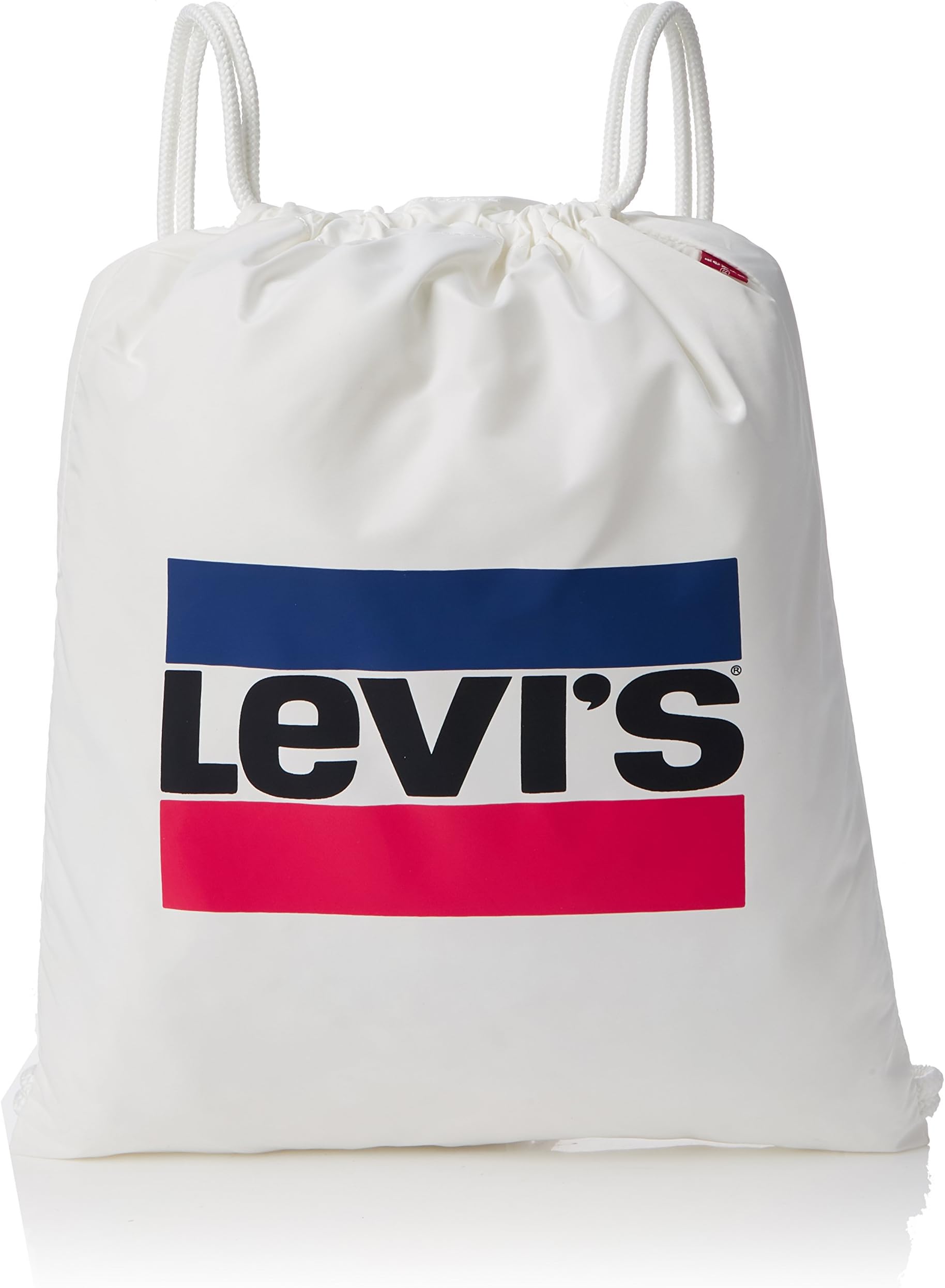 Levi's Everyday Gym Bag Olympic, Men’s Backpack, White (Noir Regular White), 1x43x36 cm (W x H L)