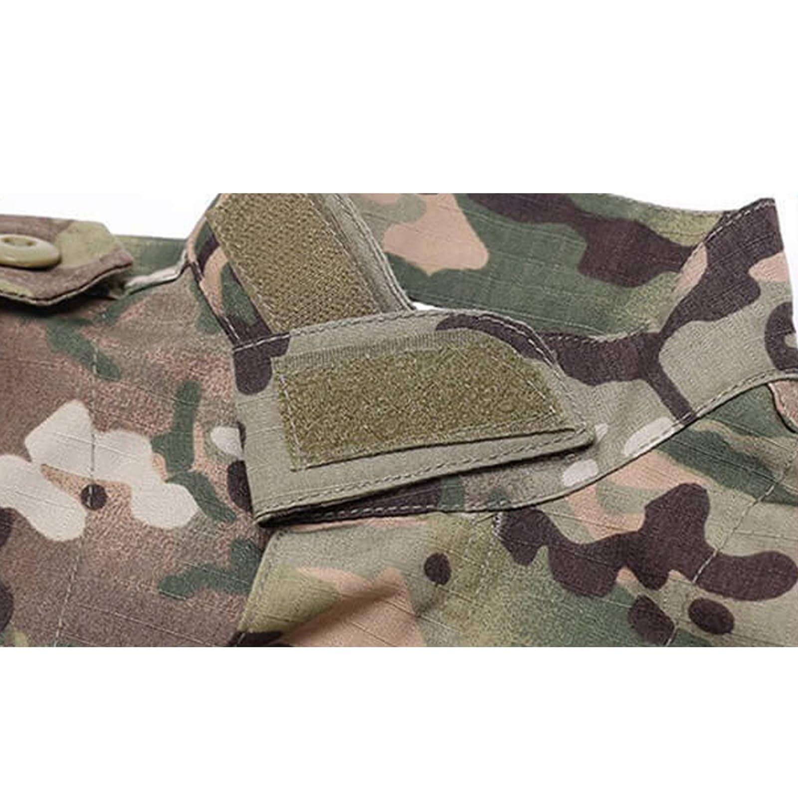 Niños Deportivo Ropa Táctica Conjuntos de Camiseta y Pantalones Airsoft Militar Camuflaje Primavera Verano Otoño Combate Senderismo Caza Camping para Niño Niña