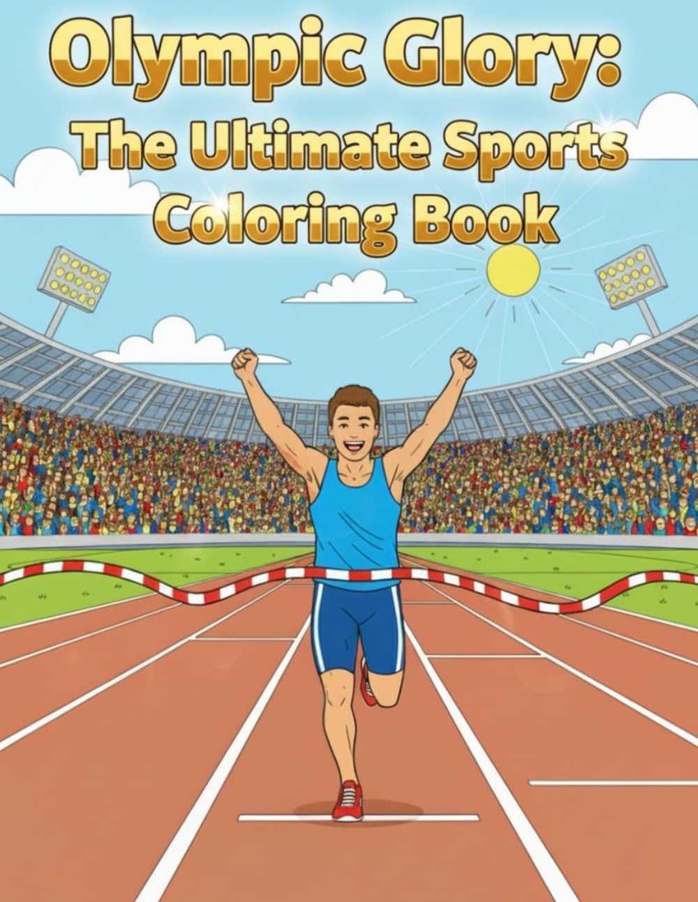 Olympic Glory: The Ultimate Sports Coloring Book: Amazing Olympic Sports Coloring Book, Olympics 2026, Explore and Learn Olympic Sports Through Coloring, 30+ Pages, Amazing Fun